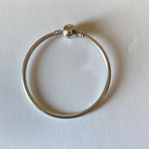 Pandora Silver Bangle